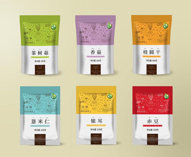 干貨雜糧包裝袋設計 實用性與美觀性的完美結合